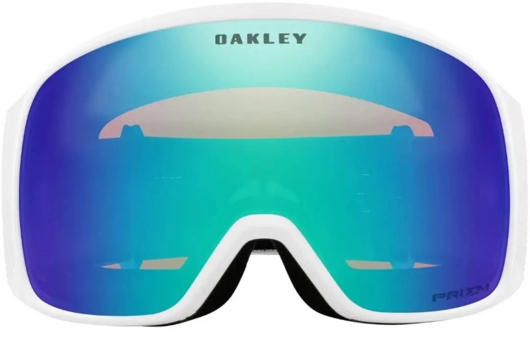 Oakley Flight Tracker L OO7104-68 Skibril - Matte White/Prizm Snow - afbeelding 4 van 6