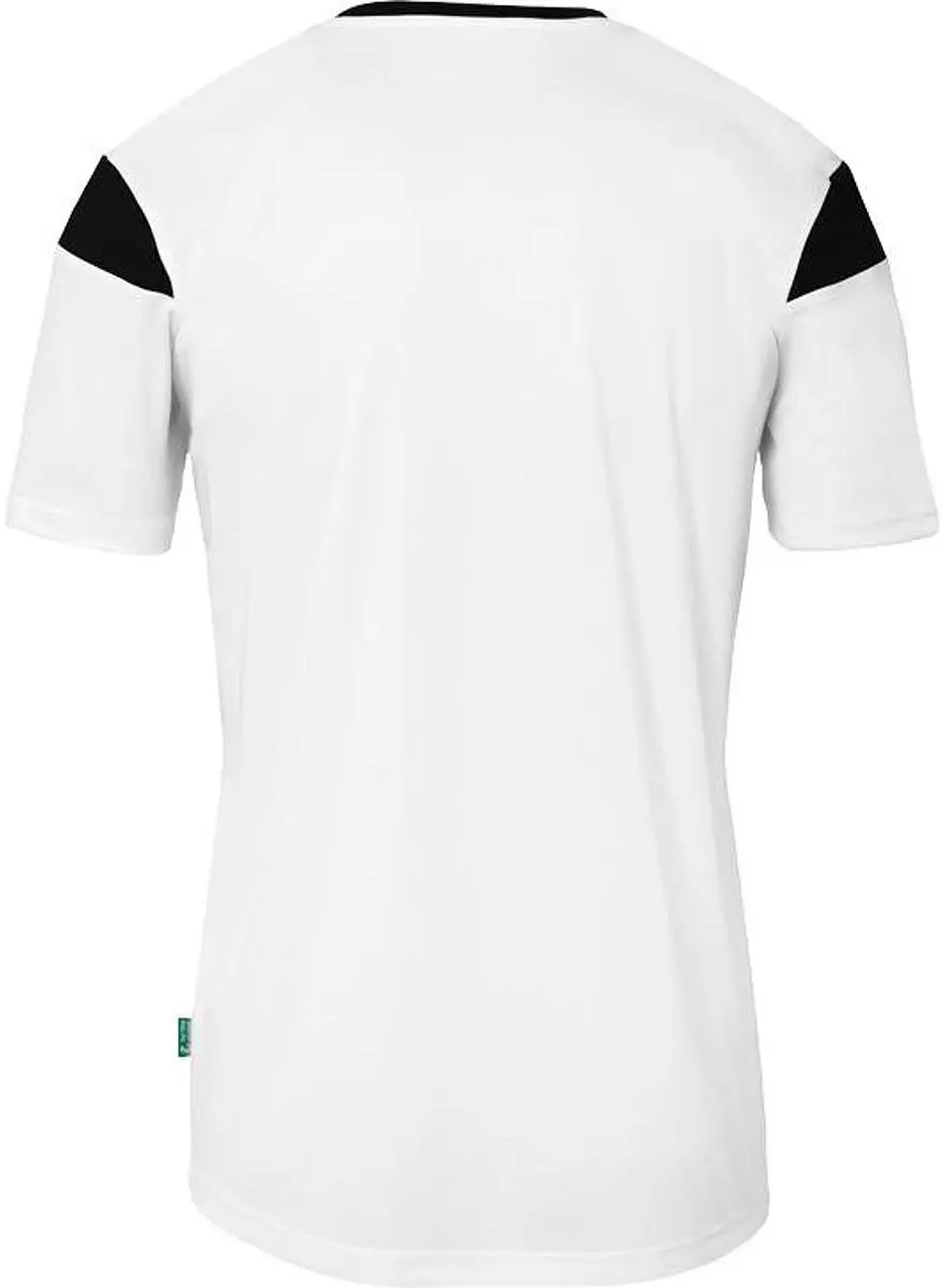 Uhlsport Squad 27 Shirt Korte Mouw Kinderen 152 - Wit/Zwart - afbeelding 4 van 4