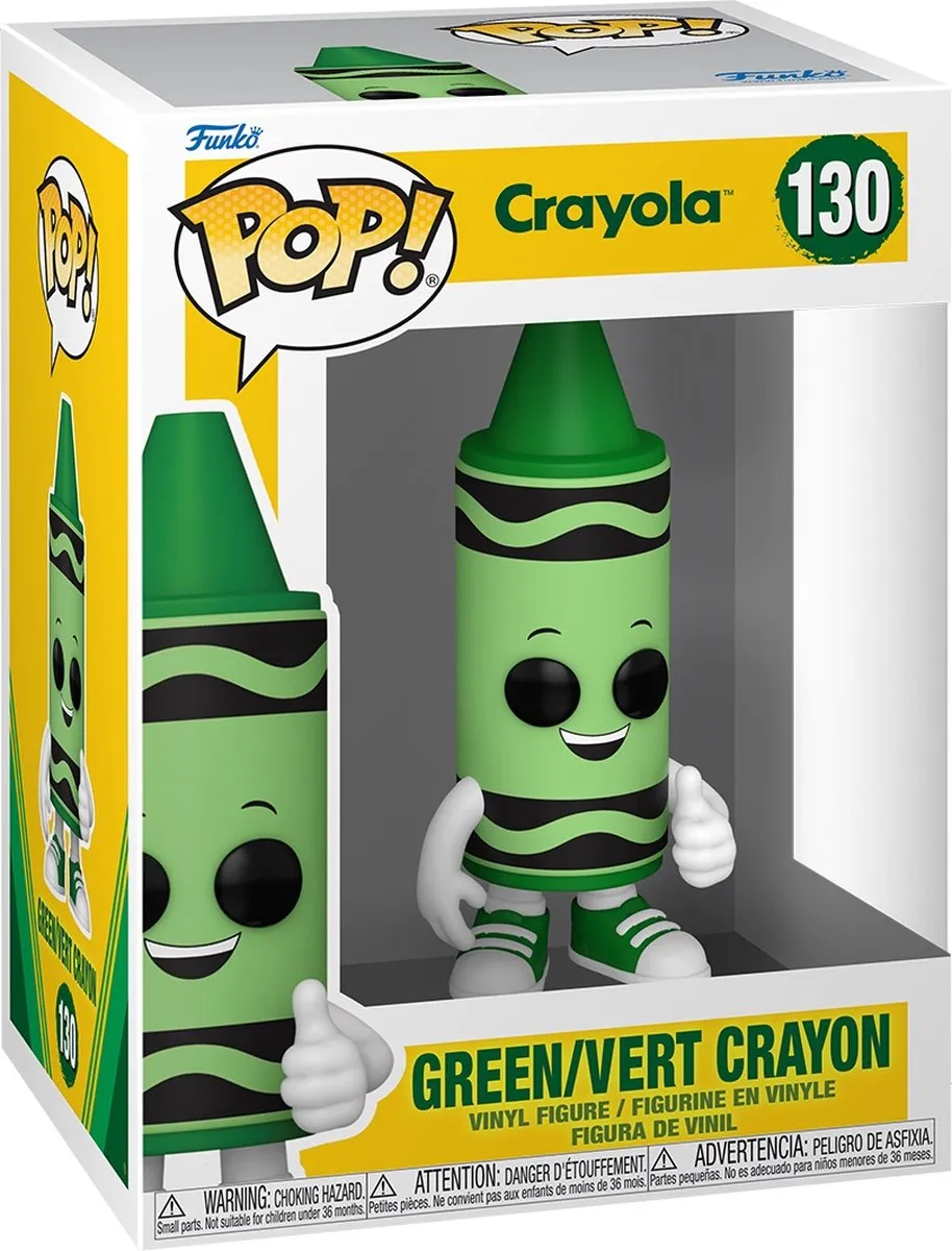 Funko Pop! Crayola Green #130 - Multi