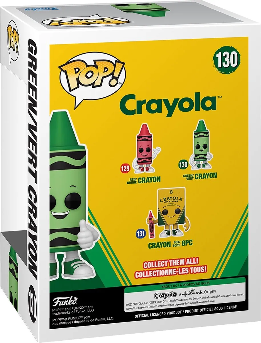 Funko Pop! Crayola Green #130 - Multi