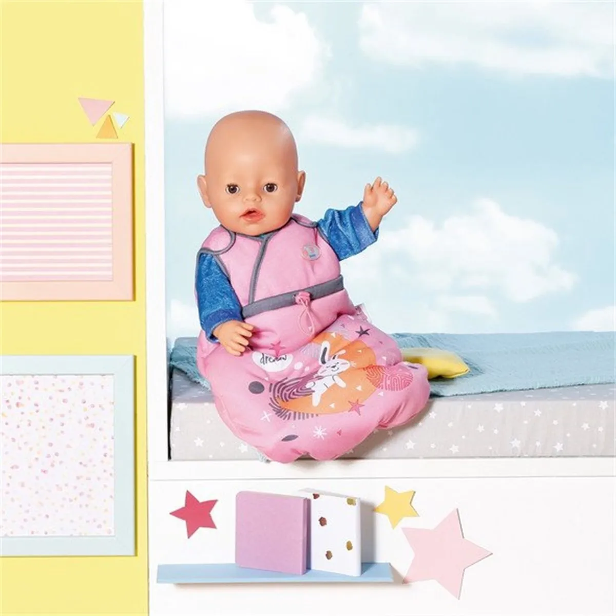 Baby Born Slaapzak 43/36cm Roze