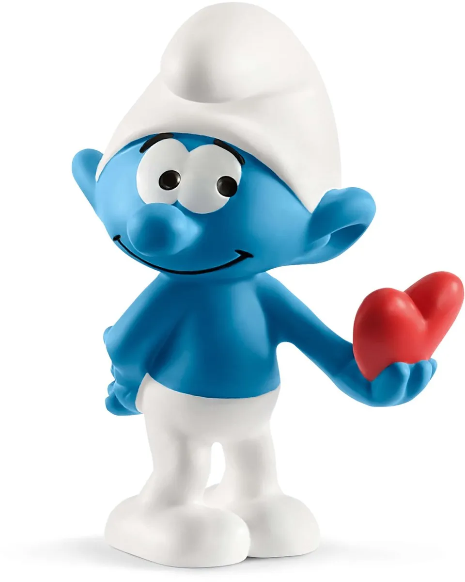 Schleich Smurf met hart 20817