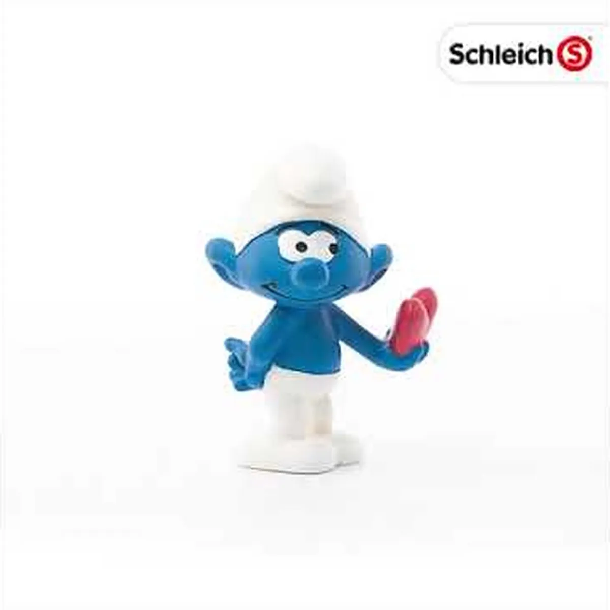 Schleich Smurf met hart 20817 - Veelkleurig