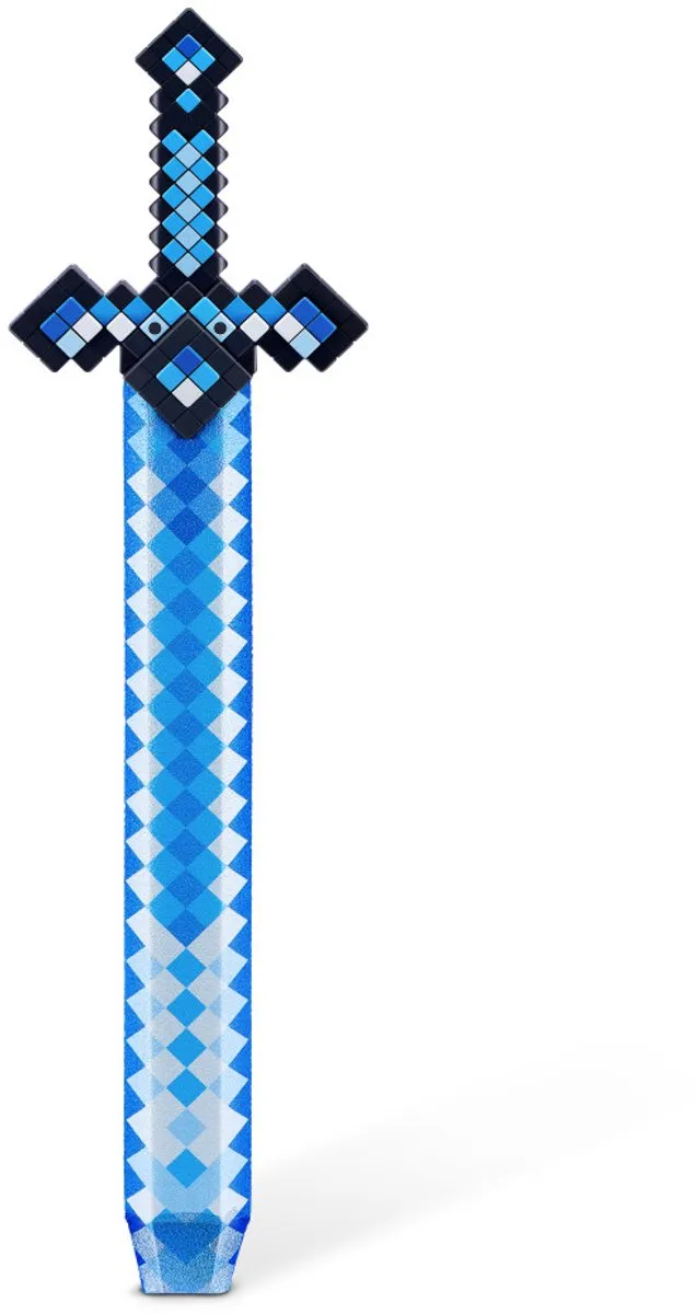 XSHOT Role Play Pixel Sword - 4 Stuks - Multicolor