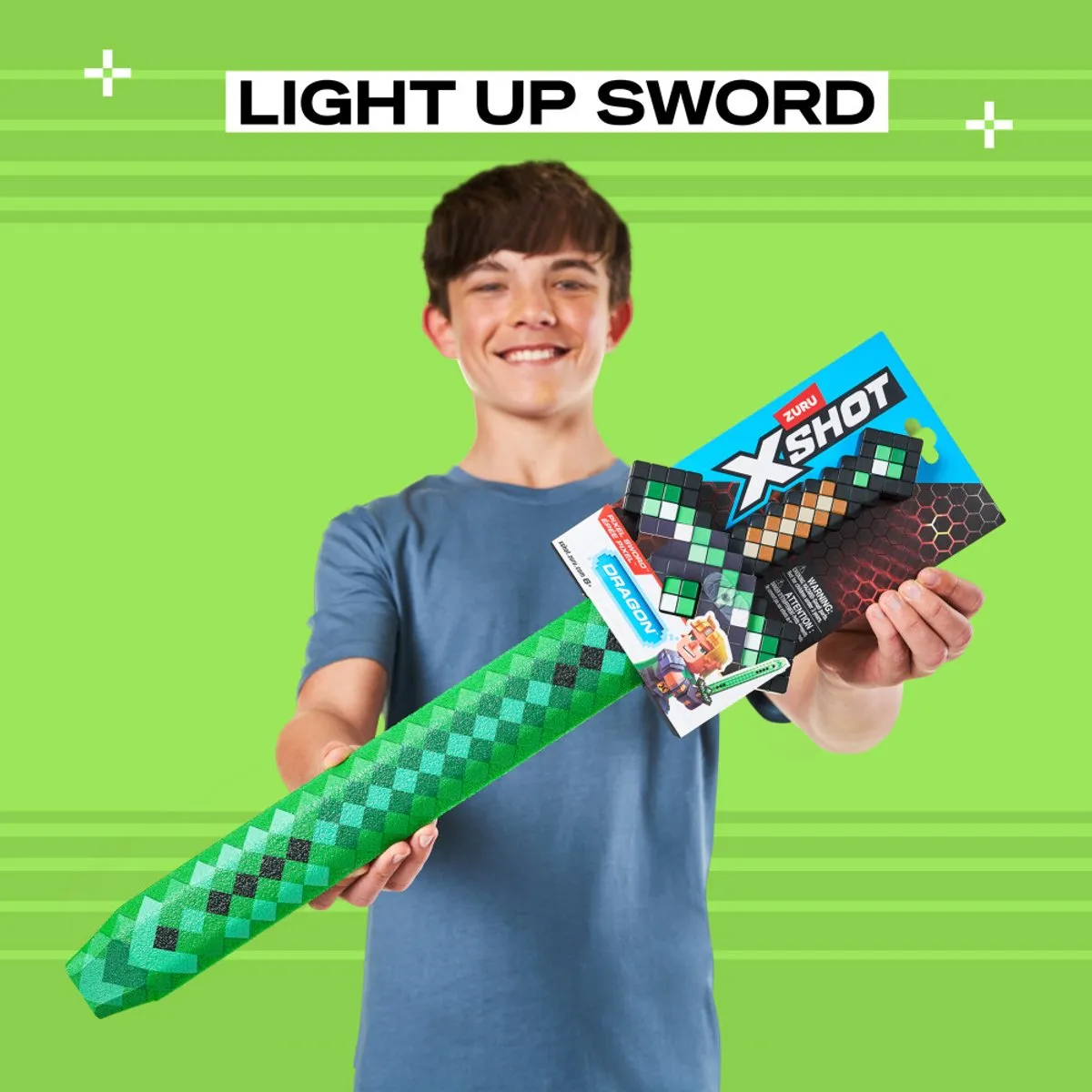 XSHOT Role Play Pixel Sword - 4 Stuks - Multicolor - afbeelding 6 van 6