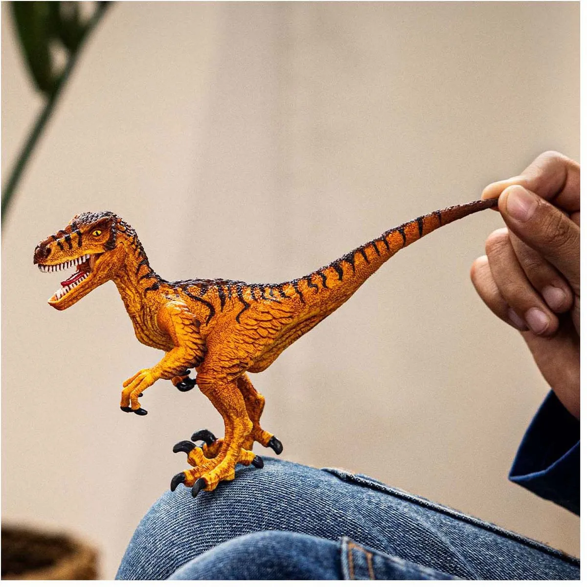 Schleich Velociraptor 15045 - Oranje