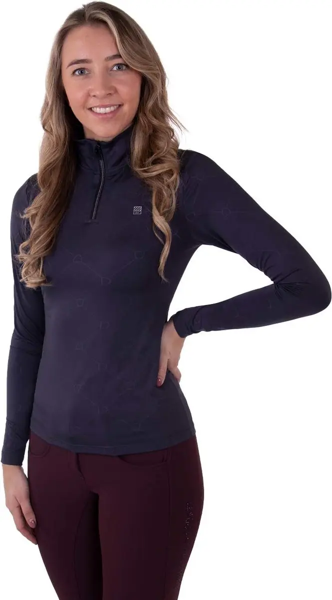 Qhp Sportshirt Amina Antraciet