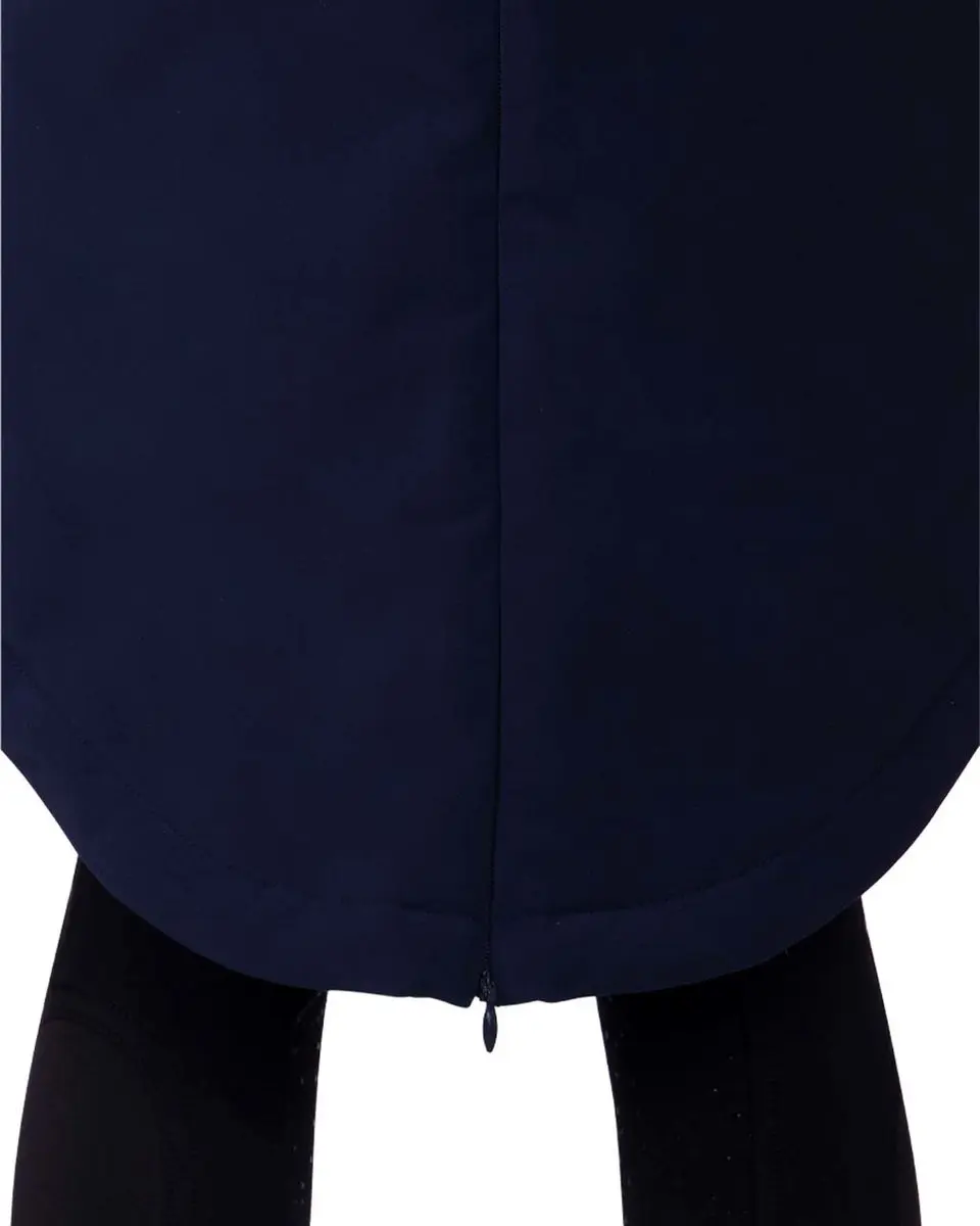 QHP Winterjas Linde Junior - 164cm - Blauw - afbeelding 6 van 6