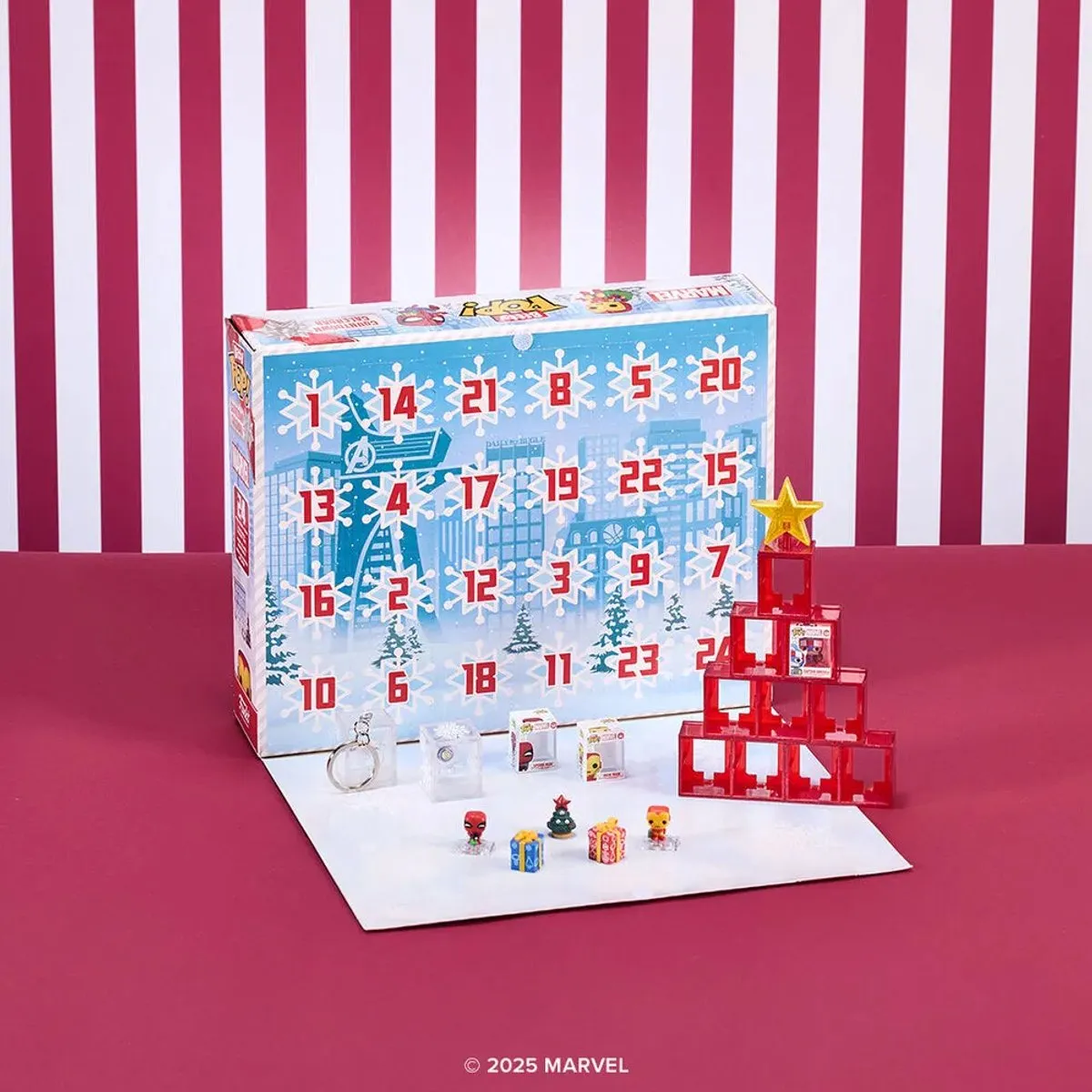 Funko Marvel Bitty Pop! Adventskalender - 24 Stuks