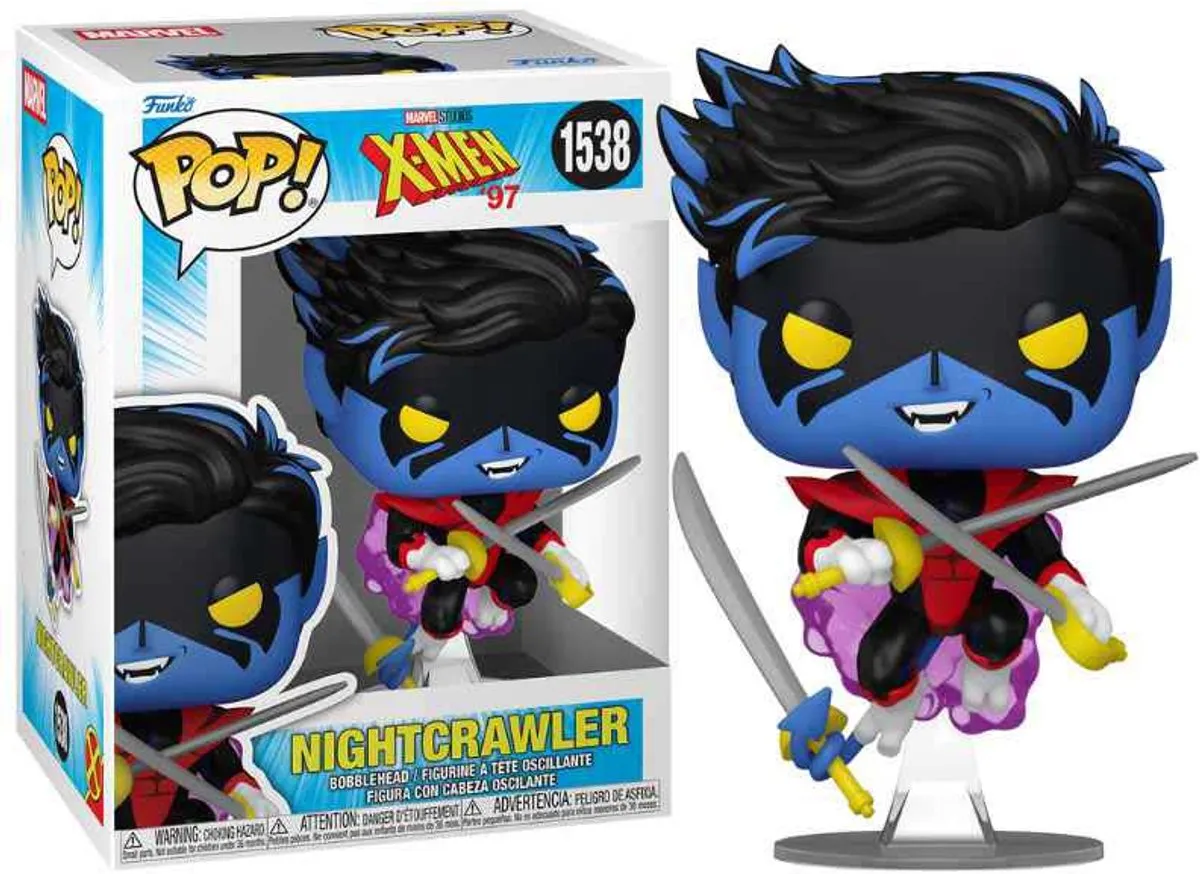 Funko Pop! Marvel Studios X-Men '97 Nightcrawler #1538 - Multicolor