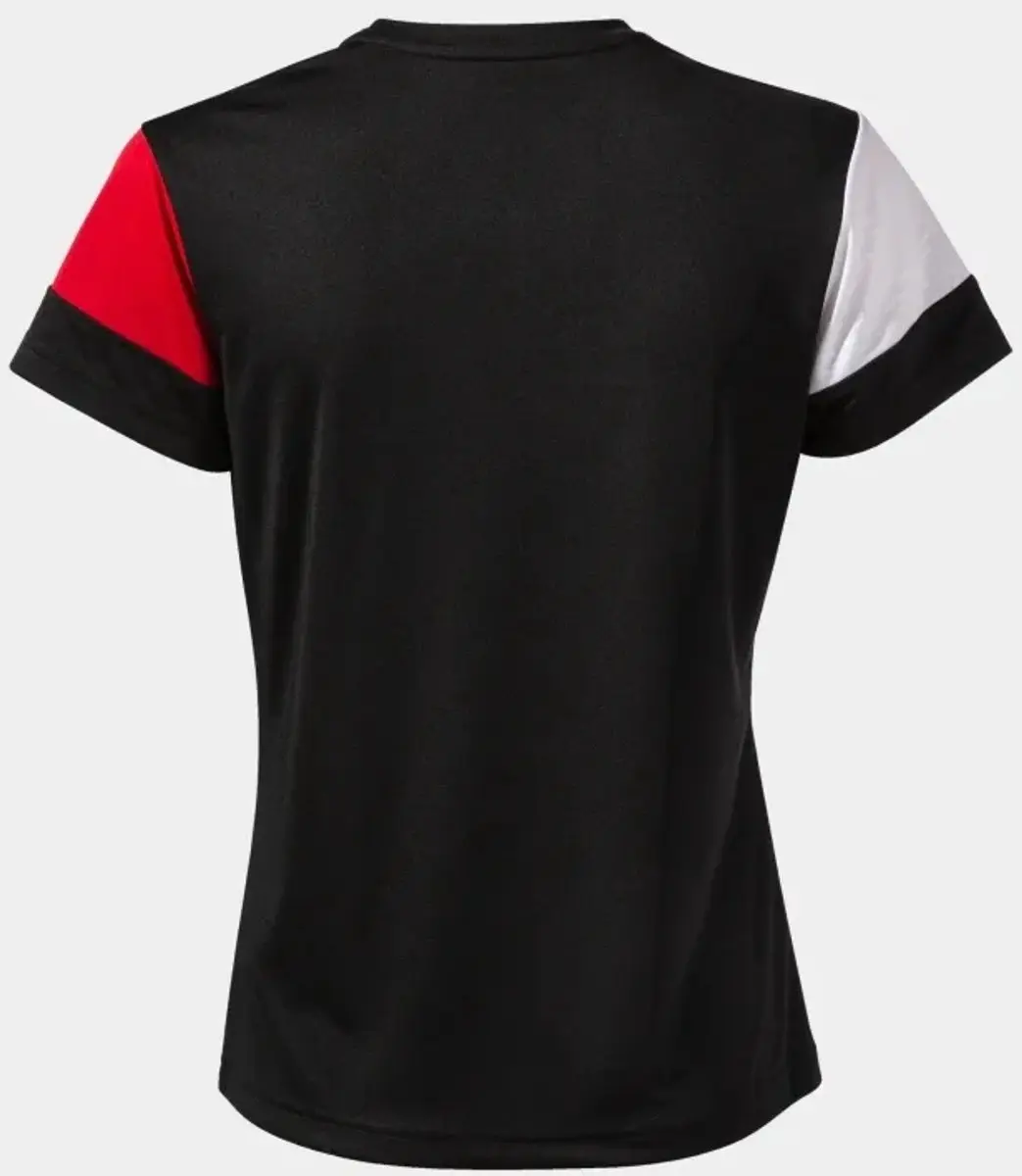 Joma Dames T-shirt Camiseta Manga Zwart-rood XS - afbeelding 4 van 4