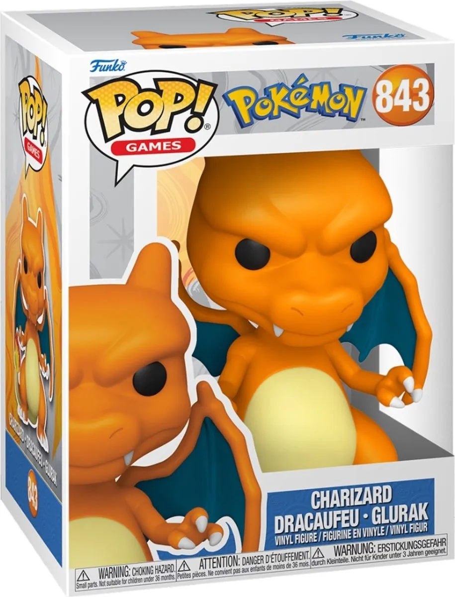 Funko Pop #843 Pokémon Charizard