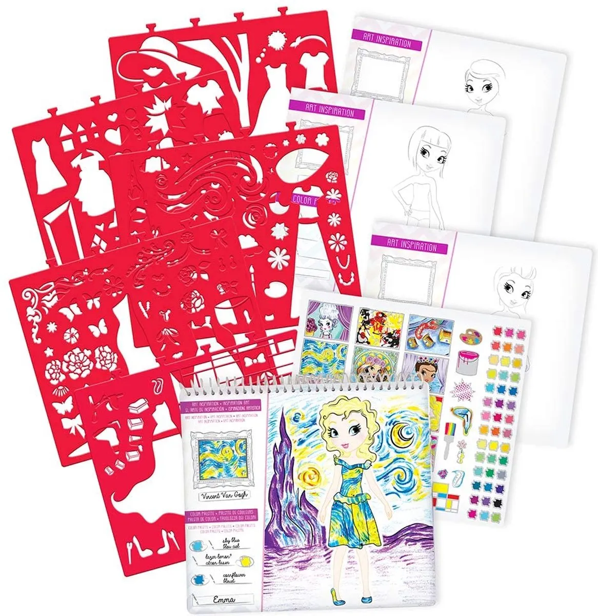 Crayola Creations Kleurboek Kunst & Mode - 40 Pagina's - Veelkleurig