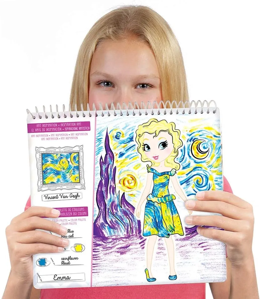 Crayola Creations Kleurboek Kunst & Mode - 40 Pagina's - Veelkleurig