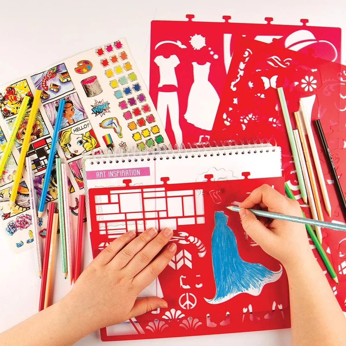 Crayola Creations Kleurboek Kunst & Mode - 40 Pagina's - Veelkleurig