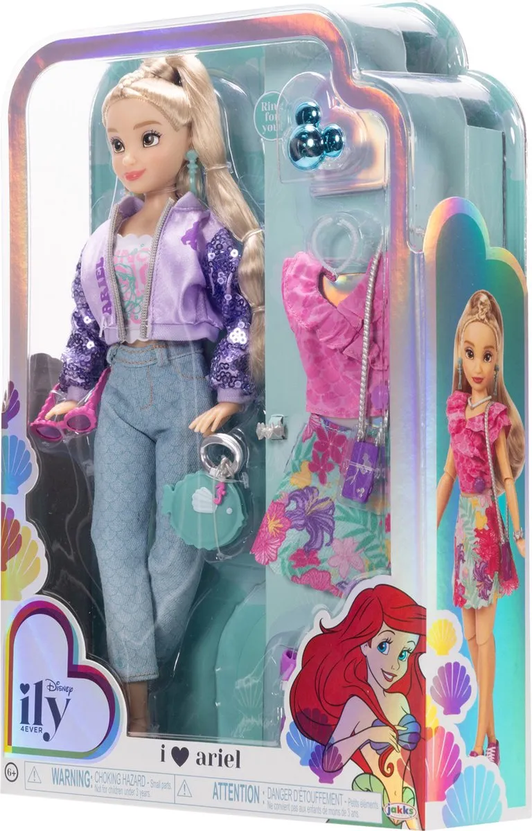 Disney Ariel Ily-pop 25cm Roze