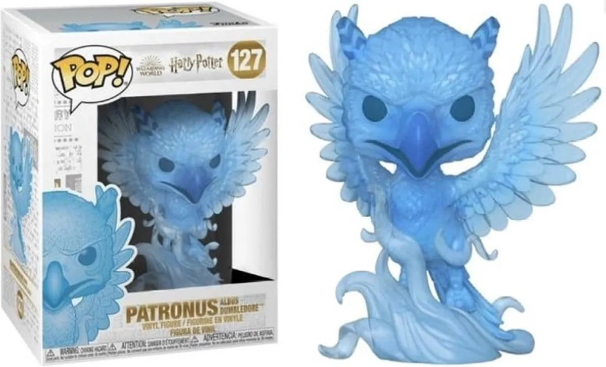 Funko Harry Potter POP! Albus Dumbledore Patronus - 9cm - Blauw