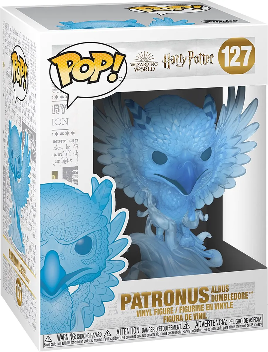Funko Harry Potter POP! Albus Dumbledore Patronus - 9cm - Blauw