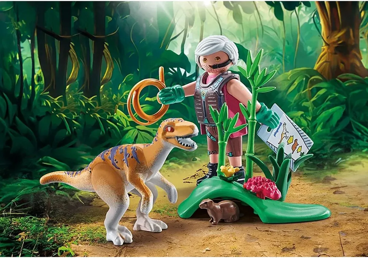 Playmobil Dinos Velociraptor 71823 - Multicolor