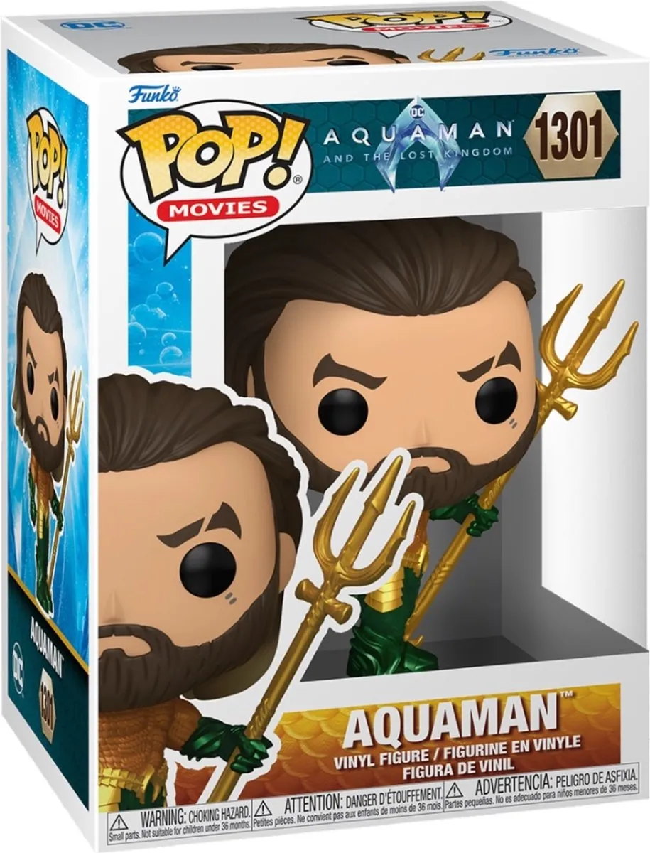 Funko Pop Movies Aquaman Hero Suit #1301