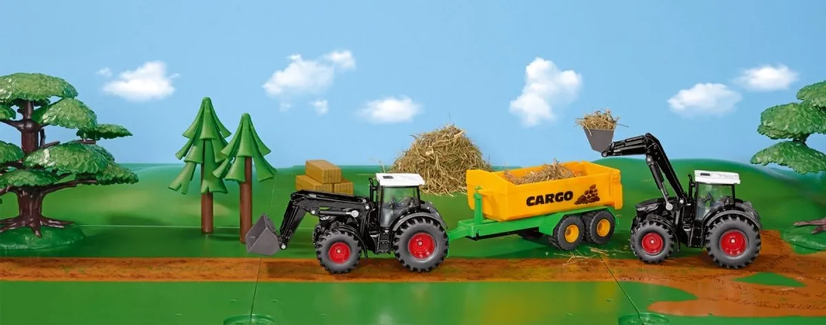 SIKU 1990 Fendt 942 Vario Landbouwvoertuig - Metaal/Kunststof - Zwart