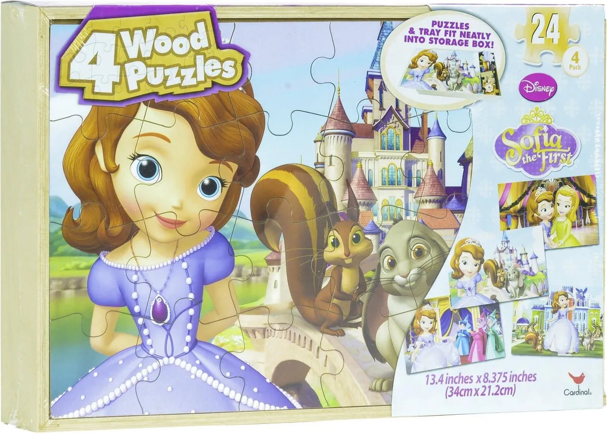 Disney Sofia the First Houten Puzzels