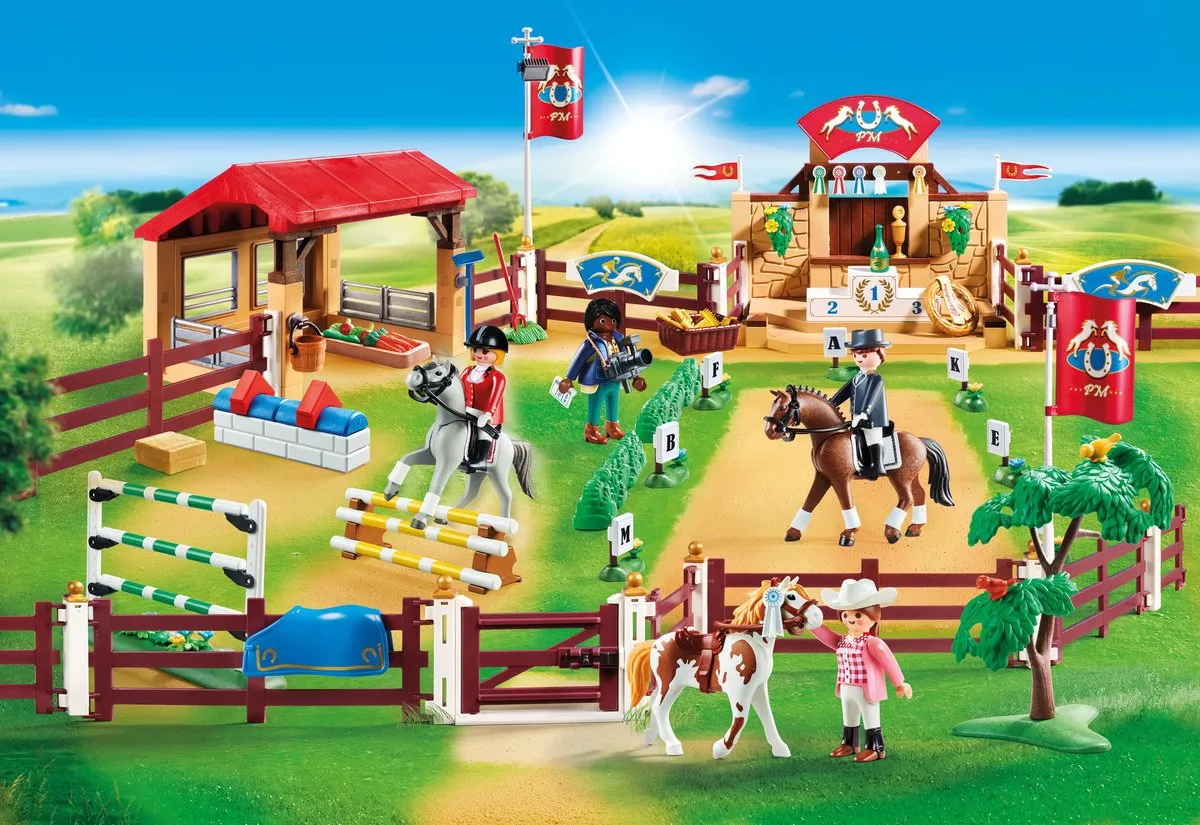 Playmobil Country Grote Wedstrijdpiste 70337 - Multicolor