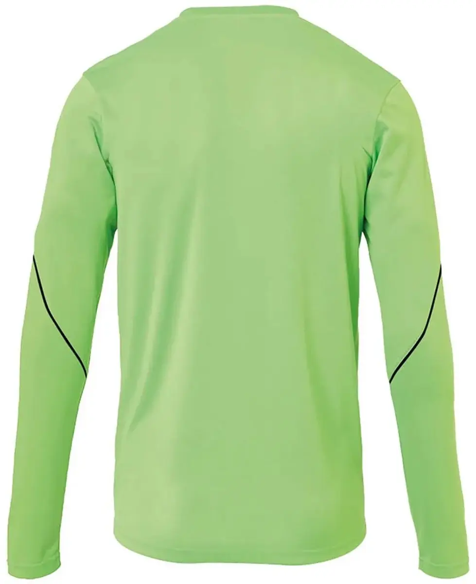 Uhlsport Stream 22 Voetbalshirt Lange Mouw - Fluogroen/Zwart L