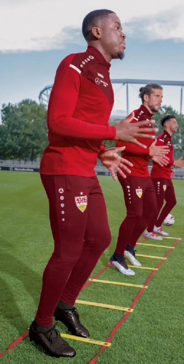 JAKO Premium Trainingsbroek Junior 116 - Zwart - afbeelding 2 van 2