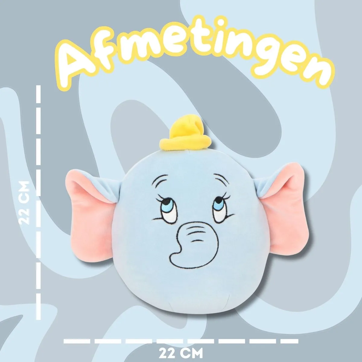 Disney Dumbo Squishy - 22 cm - Multicolor