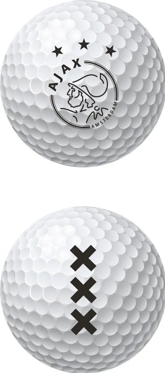 Ajax XQ Max Golfballen Giftset - 2 Stuks - afbeelding 3 van 4