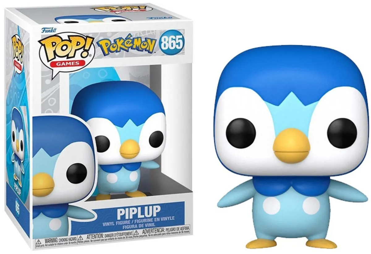 Funko Pop Games Pokémon Piplup 74213 - Multi