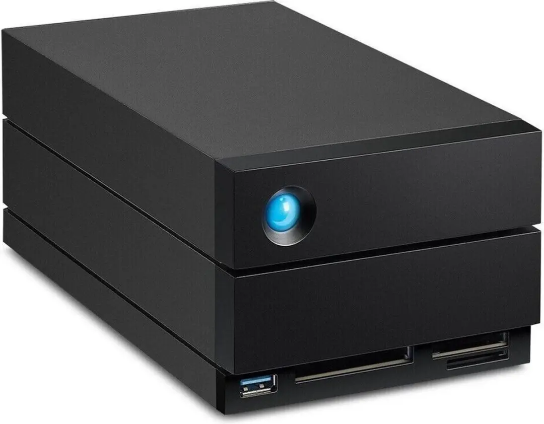 LaCie 2BIG DOCK STLG160004 Disk Array 16TB - Zwart - afbeelding 2 van 3