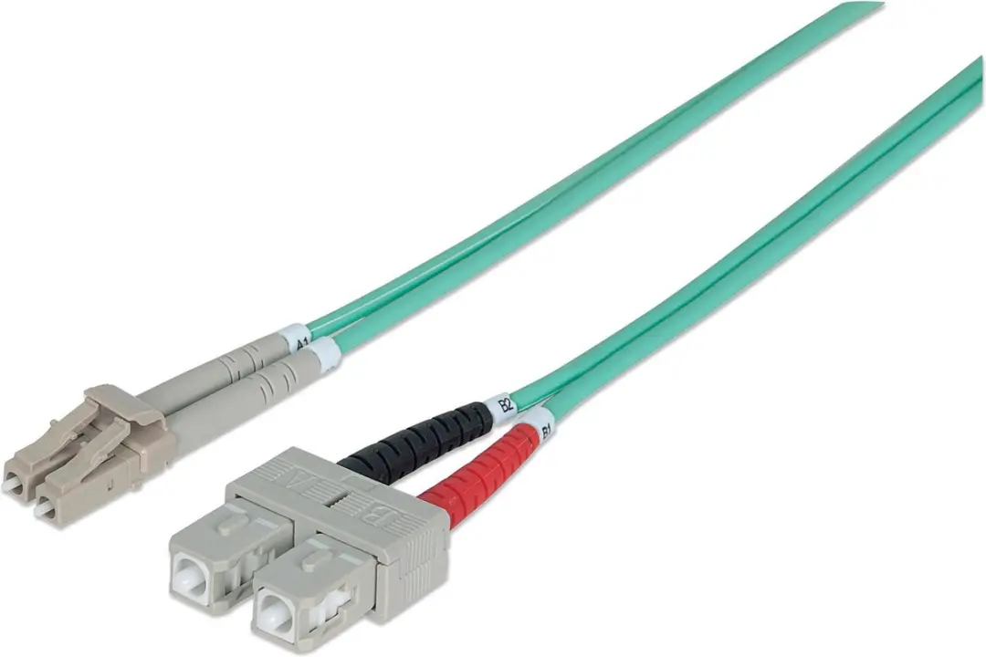 Intellinet 750158 InfiniBand Glasvezelkabel LC-SC 2m