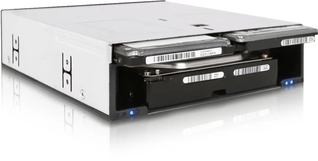 Icy Dock MB095SP-B Universele HDD-behuizing - Zwart