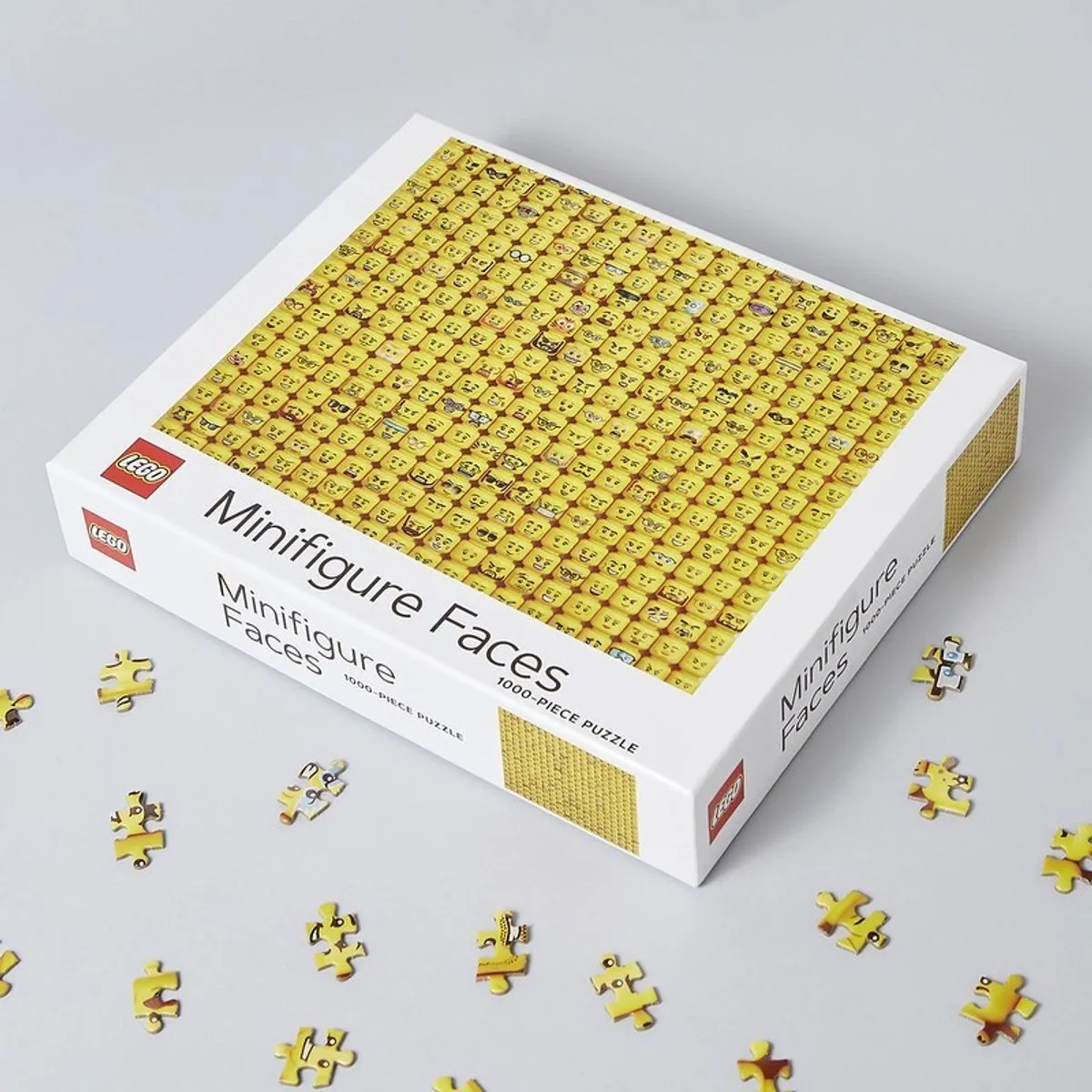 LEGO Minifigure Faces Puzzle 1000 Stuks - Multikleur