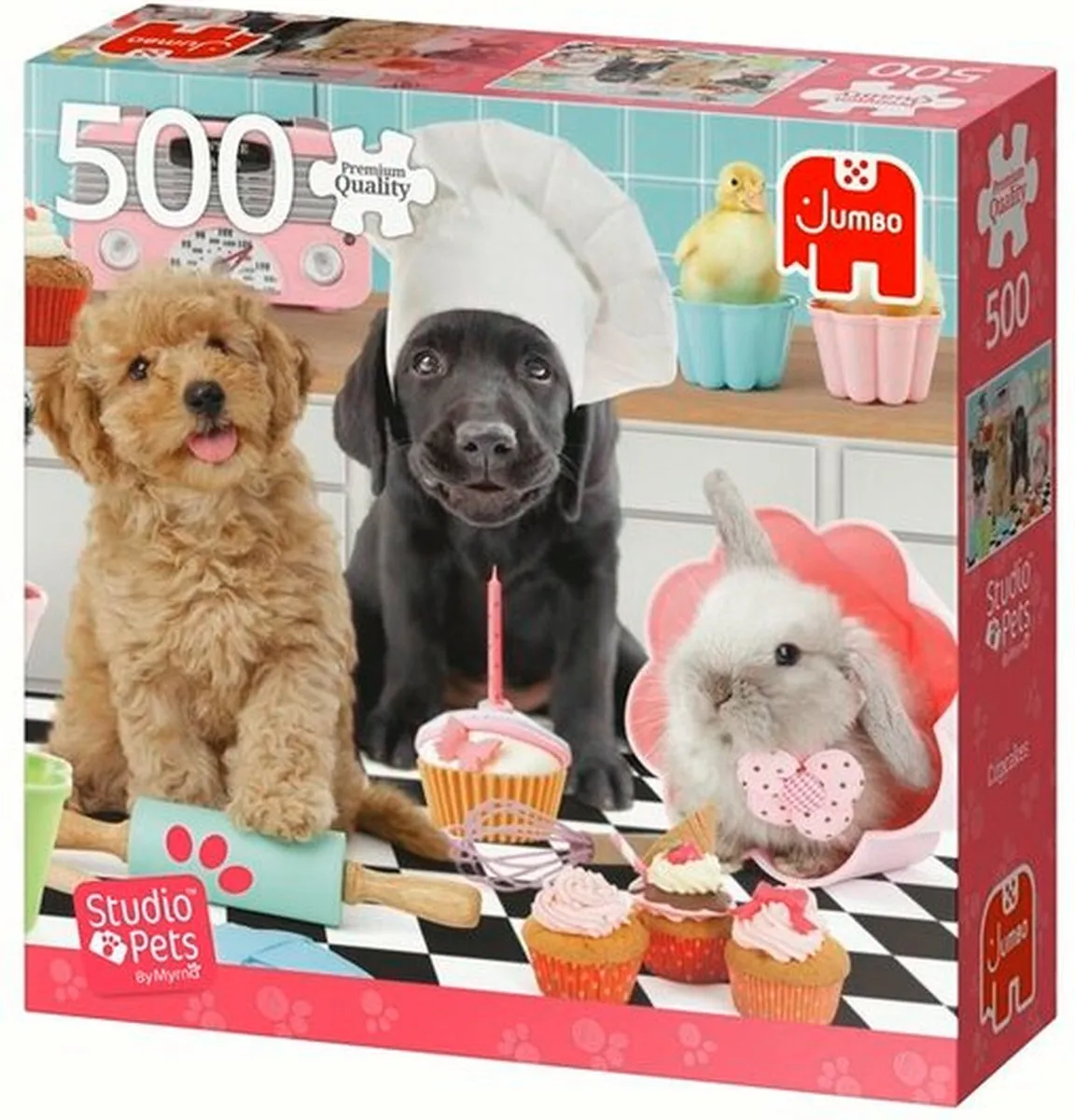 Jumbo Pets Cupcakes Puzzel 500 Stukjes