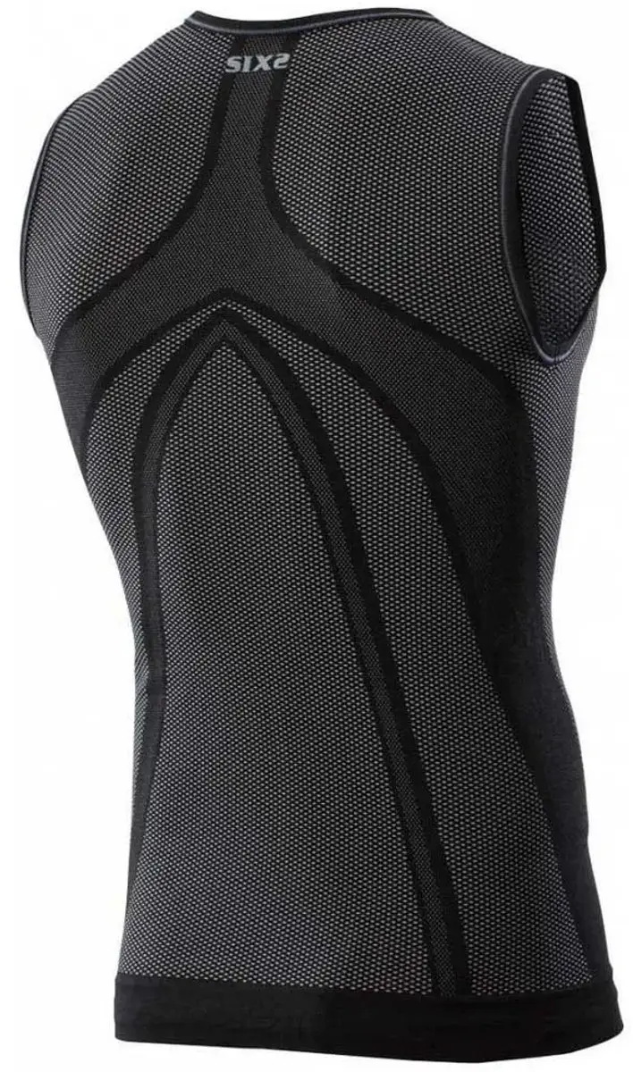 Sixs Carbon Mouwloos Basislaag SMX-BK-3XL4XL - afbeelding 2 van 4