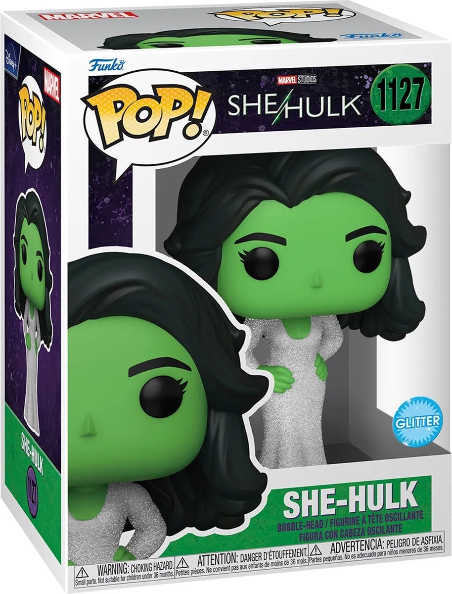 Funko Pop! Marvel She-Hulk Gala Glitter Edition 1127