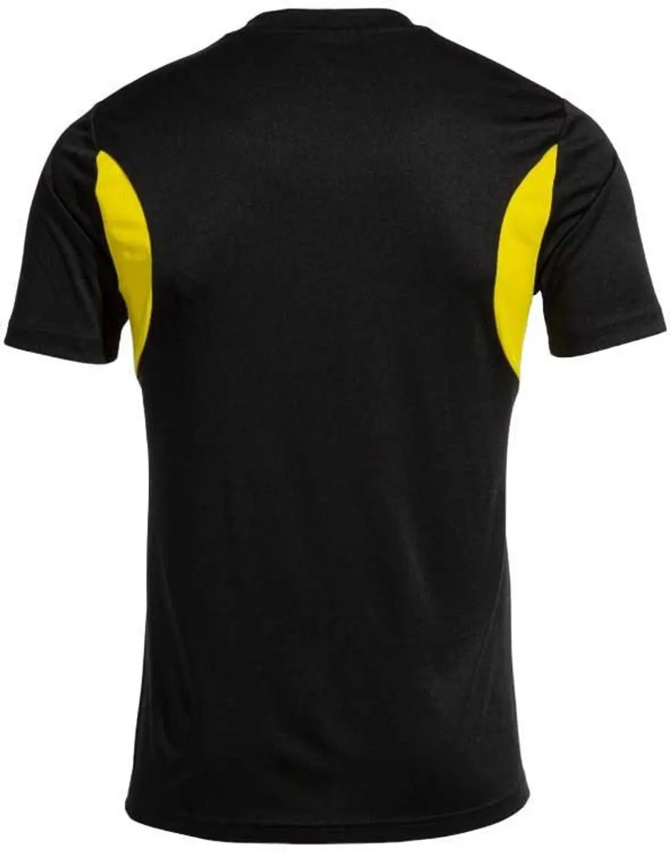 Joma Winner III T-shirt - 9-10 jaar - Zwart/Geel - afbeelding 2 van 6