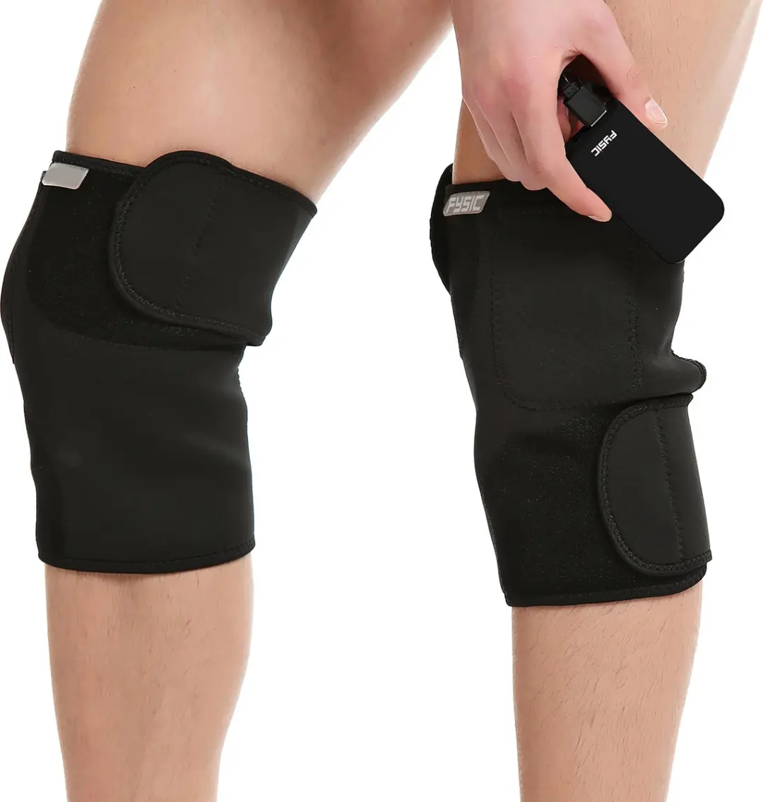 Fysic FHP-180L Warmtebandage Knie - Links - M - afbeelding 3 van 6