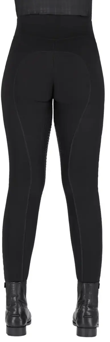 QHP Zahra Dames Legging - Maat 38 - Zwart - afbeelding 4 van 6