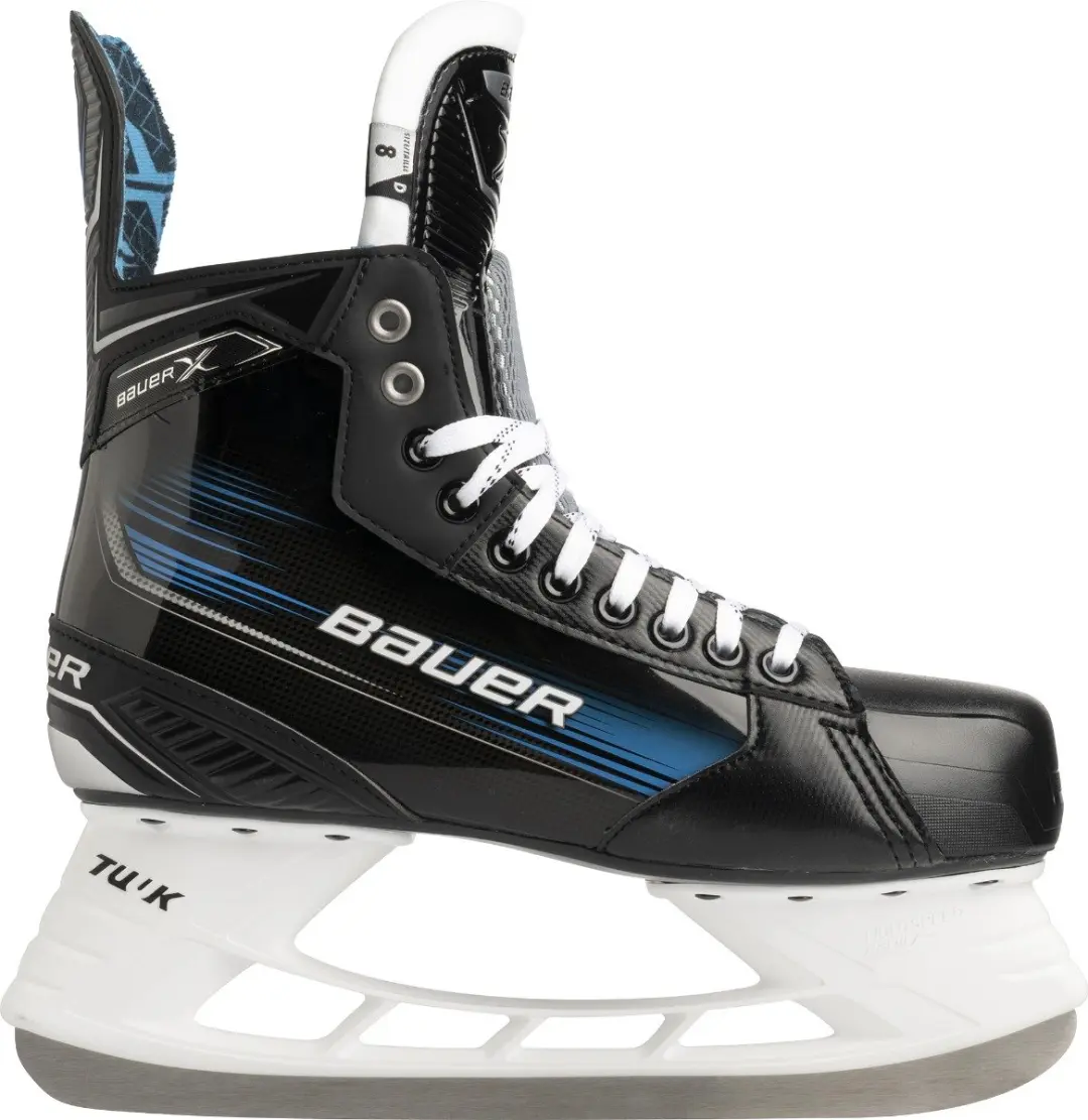 Bauer S23 X IJshockeyschaats Senior - 42 Zwart - afbeelding 3 van 6