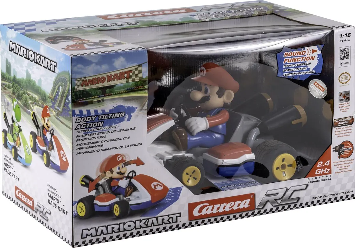 Carrera RC Mario Kart Pipe Kart 1:16 - 2,4GHz - CAR370162107X