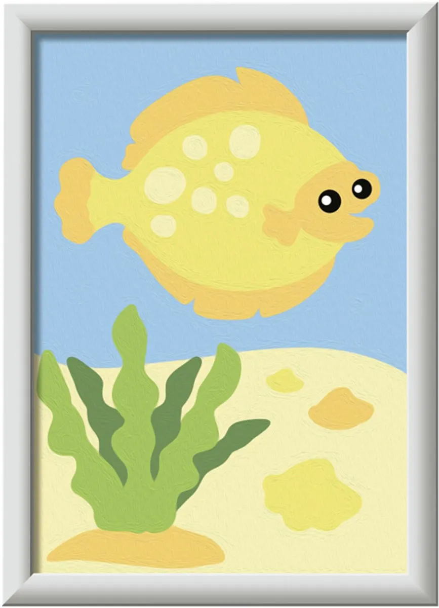 Ravensburger CreArt Trendy Fish Schilderen op Nummer - Meerkleurig