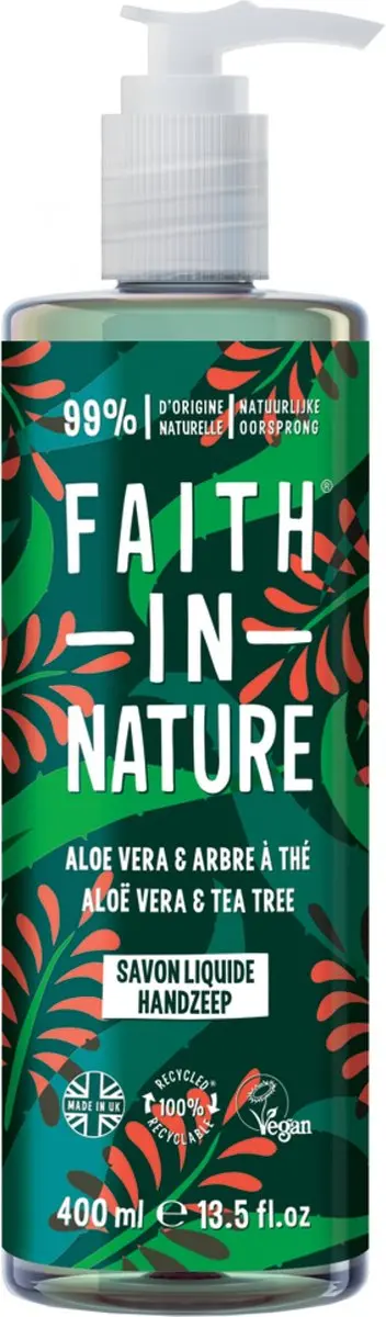 Faith In Nature Vloeibare Handzeep Aloe Vera & Tea Tree