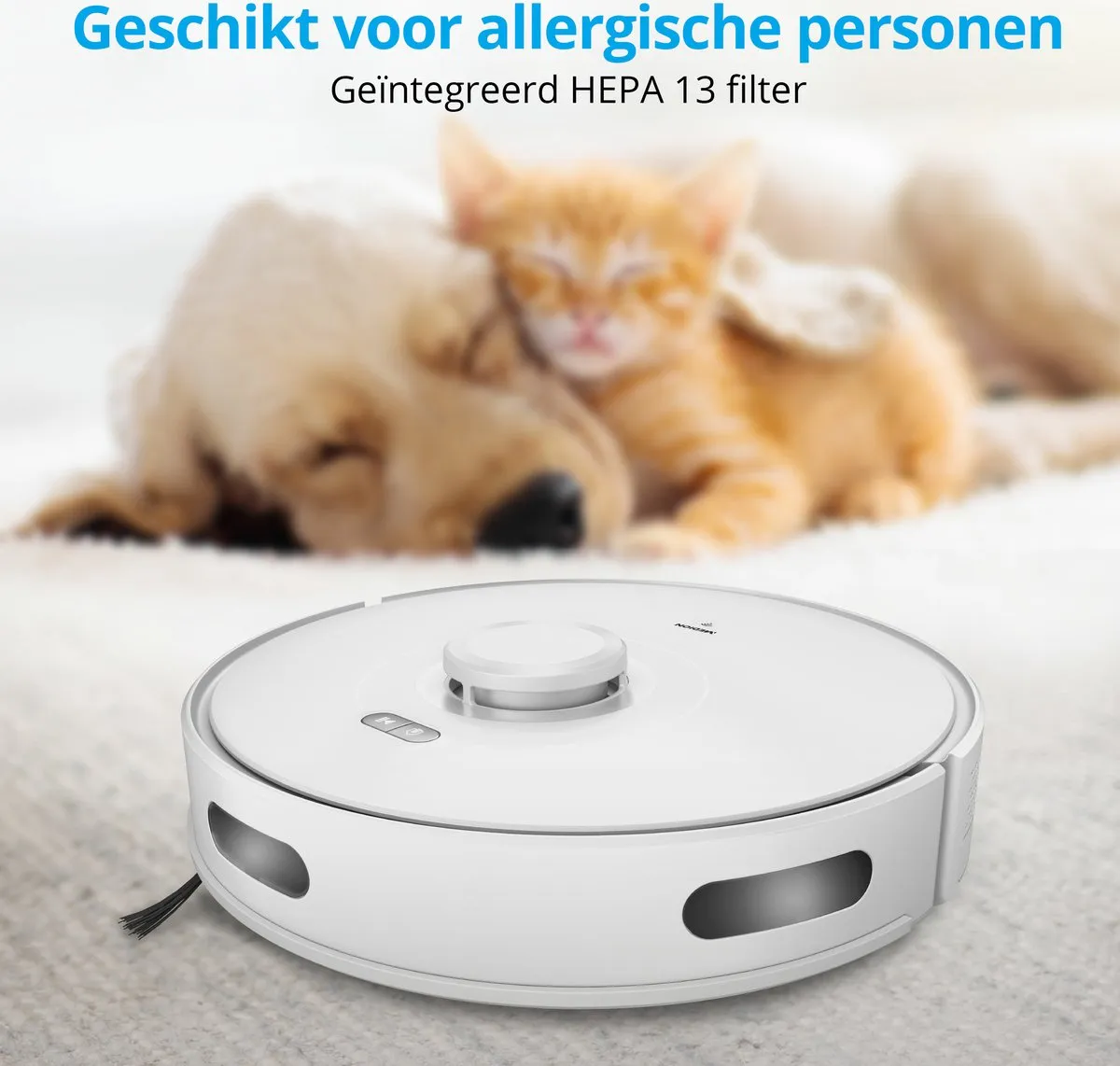 Medion X10 SW Robotstofzuiger MD11782 - 2700Pa wit