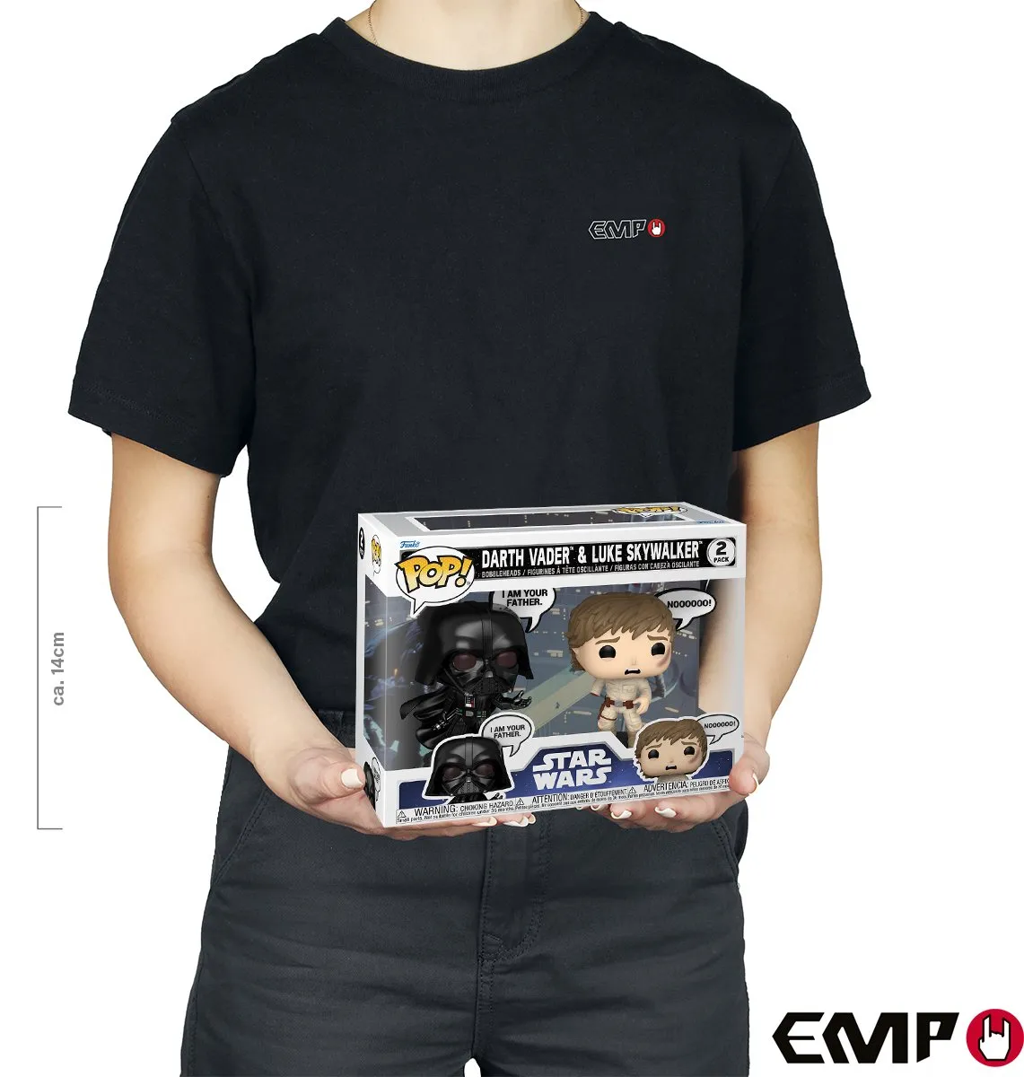Funko Pop! Star Wars Darth Vader & Luke Skywalker - 2 Stuks