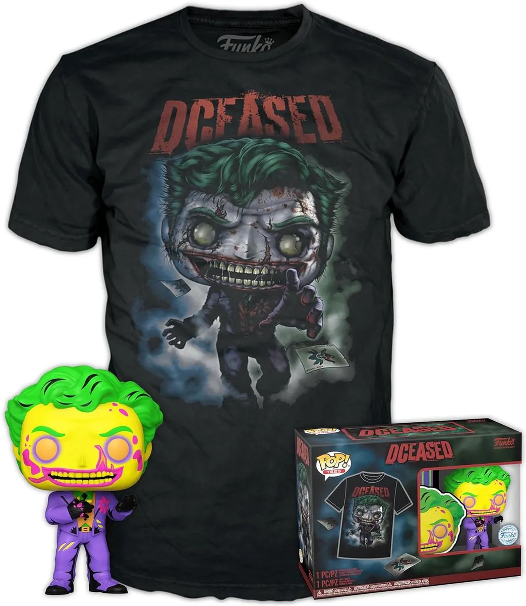 Funko Pop! & Tee DC Comics Joker CC