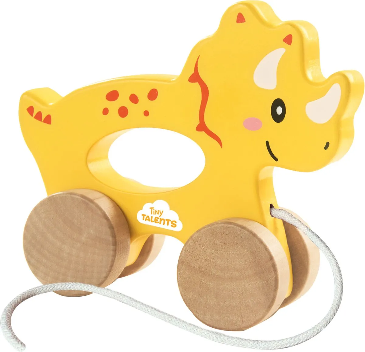 SES Creative Tiny Talents Triceratops Houten Speelgoed - 2-in-1